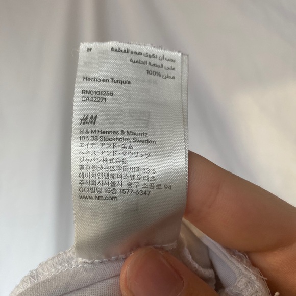 XL American flag white T-shirt from H&M - Picture 9 of 10